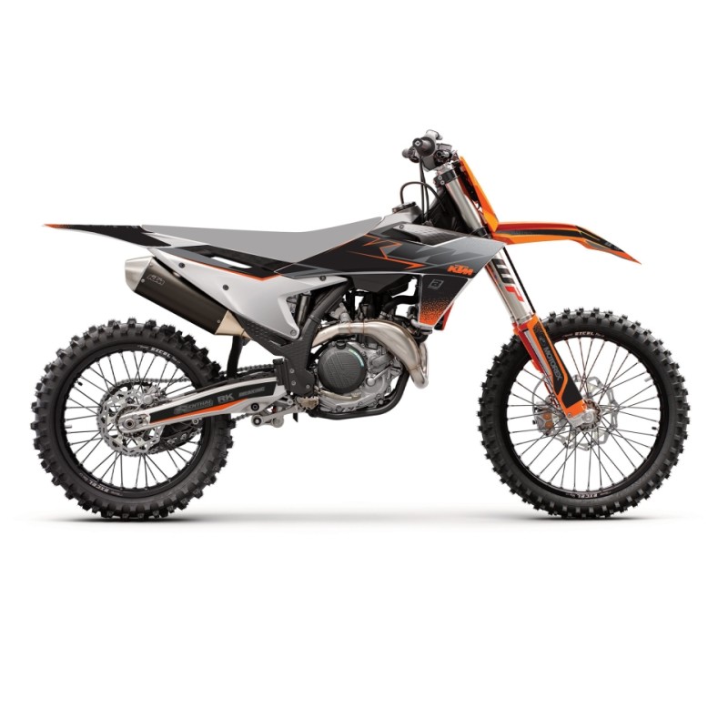 Komplet naklejek (oklein) KTM SX/SX-F '24, EXC/EXC-F '24-'25 mat black KTM