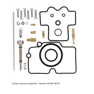 All Balls zestaw naprawczy gaźnika Yamaha YZF 250 '08-'09 - Zestawy naprawcze gaźnika