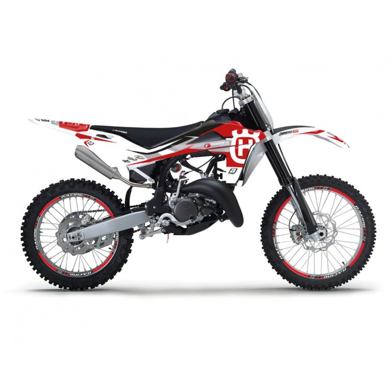 BLACKBIRD KOMPLET NAKLEJEK HUSQVARNA CR/WR 125/250 '09-'13, TE/TC 250/450/510 '08-'10, TE/TC 250/310 '08-'13 DREA