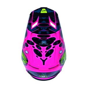 KENNY RACING KASK CROSS/ENDURO PERFORMANCE ERT GRAPHIC + POP SYSTEM RÓŻOWY/CZARNY ROZMIAR M