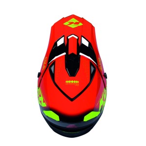 KENNY RACING KASK CROSS/ENDURO TRACK GRAPHIC FOCUS RED KOLOR CZERWONY/CZARNY/ŻÓŁTY ROZMIAR L