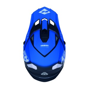 KENNY RACING Kask Cross/Enduro Track Graphic Focus Blue Niebieski Rozmiar L