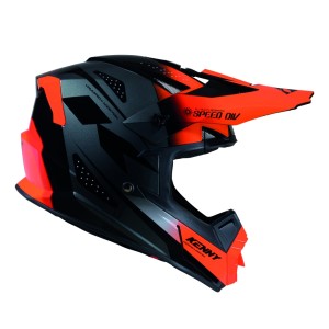KENNY RACING KASK CROSS/ENDURO TRACK KID/JUNIOR/DZIECIĘCY GRAPHIC SPEED NEON ORANGE KOLOR POMARAŃCZOWY/CZARNY ROZMIAR M