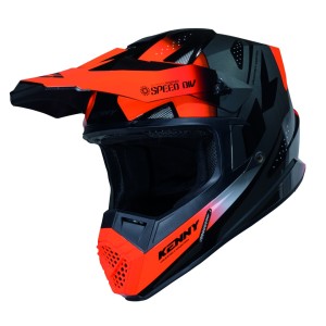 KENNY RACING KASK CROSS/ENDURO TRACK KID/JUNIOR/DZIECIĘCY GRAPHIC SPEED NEON ORANGE