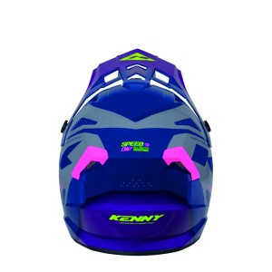 KENNY RACING KASK CROSS/ENDURO TRACK KID/JUNIOR/DZIECIĘCY GRAPHIC SPEED PURPLE PINK KOLOR FIOLETOWY/RÓŻOWY/ŻÓŁTY ROZMIAR L (51