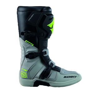 KENNY RACING BUTY CROSS/ENDURO TRACK T2 GREY/NEON YELLOW - Szary/Żółty Fluor Rozmiar 45