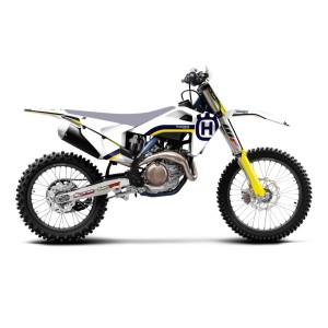 Komplet naklejek Husqvarna TC/FC '19-'22, TE/FE '20-'23 Retro Biały