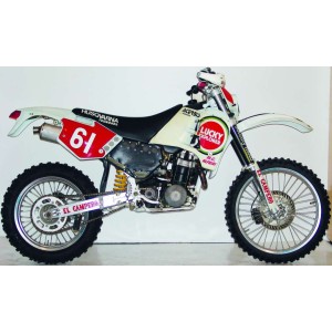 Naklejki Husqvarna CR/WR '91-'94, Replica Team CH Racing '93 Biały/Czerwony