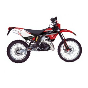 BLACKBIRD KOMPLET NAKLEJEK (OKLEIN) GAS GAS EC 125/250/300 '02-'06; FSR 450 '02-'06 DREAM 5 KOLOR CZERWONY CZARNY BIAŁY