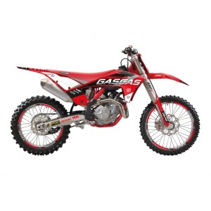 Blackbird Komplet Naklejek (Oklein) Gas Gas MC/EC '21-'23 - Dream 5 Kolor Czerwony Czarny Biały