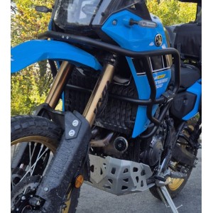 CROSSPRO GMOLE ALUMINIOWE OSŁONY SILNIKA I CHŁODNIC YAMAHA XTZ 690 TENERE 700 '25, RALLY EDITION '25 - KOLOR CZARNY