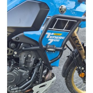 CROSSPRO GMOLE ALUMINIOWE OSŁONY SILNIKA I CHŁODNIC YAMAHA XTZ 690 TENERE 700 '25, RALLY EDITION '25 - KOLOR CZARNY