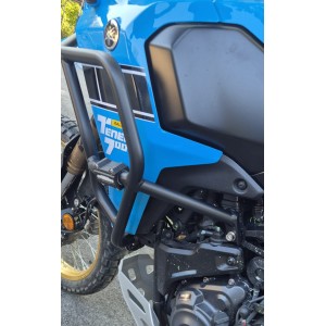 CROSSPRO GMOLE ALUMINIOWE OSŁONY SILNIKA I CHŁODNIC YAMAHA XTZ 690 TENERE 700 '25, RALLY EDITION '25 - KOLOR CZARNY