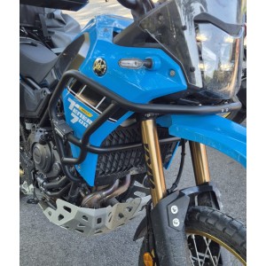 CROSSPRO GMOLE ALUMINIOWE OSŁONY SILNIKA I CHŁODNIC YAMAHA XTZ 690 TENERE 700 '25, RALLY EDITION '25 - KOLOR CZARNY