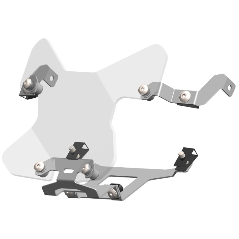 CROSSPRO OSŁONA REFLEKTORA / LAMPY PRZEDNIEJ BMW R 1300 GS ALL '23-'24 KOLOR PRZEŹROCZYSTY