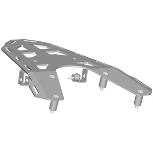 CROSSPRO TYLNY BAGAŻNIK GASGAS ES 700 '22-'24, SM 700 '22-'24, KTM 690 ENDURO R, SMC R '20-'25 KOLOR CZARNY