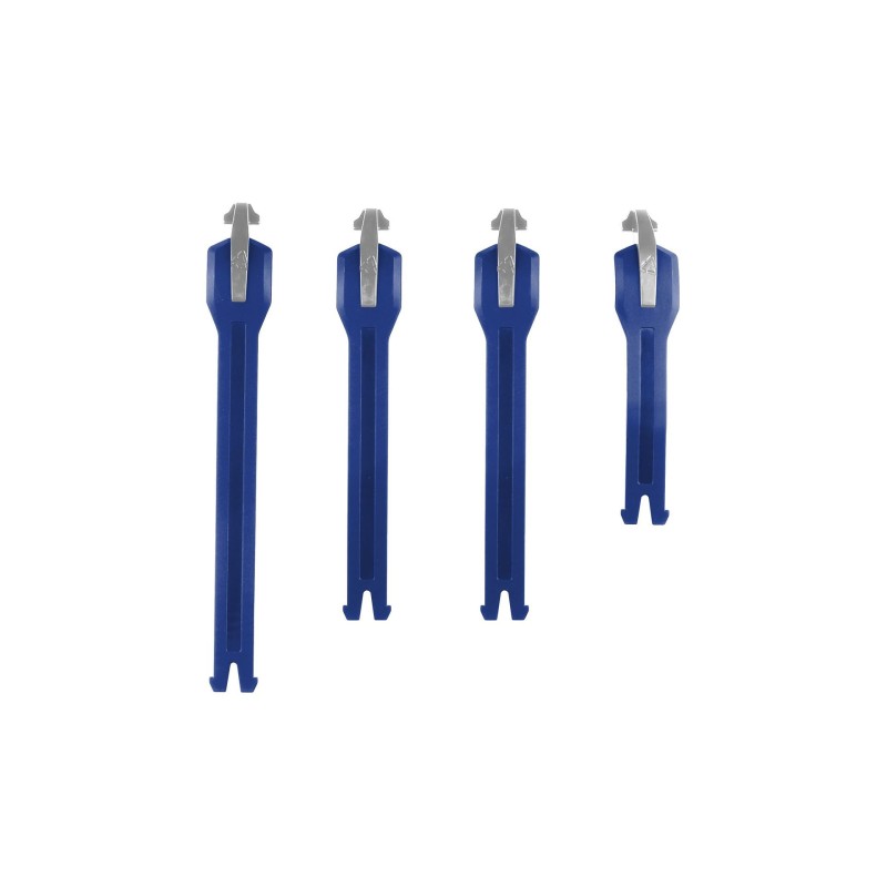 Zestaw pasków do butów Leatt GPX 5.5 Flexlock Strap Kit Blue - granatowy