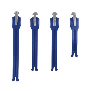 Zestaw pasków do butów Leatt GPX 5.5 Flexlock Strap Kit Blue - granatowy