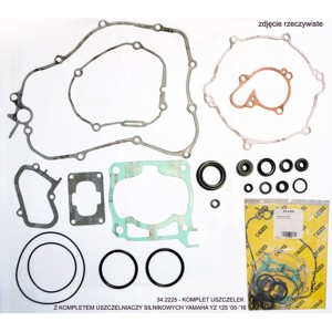 PROX KOMPLET USZCZELEK Z KOMPLETEM USZCZELNIACZY SILNIKOWYCH YAMAHA YZ 125 '05-'21