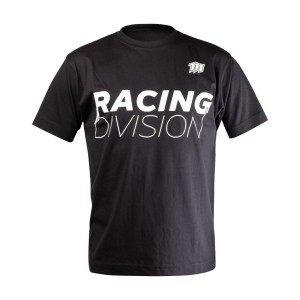 111 RACING WYPRZEDAŻ T-SHIRT RACING DIVISION - czarny, rozmiar M