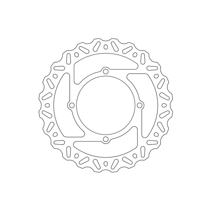 PROX TARCZA HAMULCOWA PRZÓD KAWASAKI KX 125/250 '06-14, KXF 250/450 '06-14 WAVE