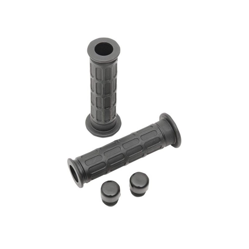 EMGO 2025/02 MANETKI (GRIPY) HONDA WZÓR OEM (53166-390-780) KOLOR CZARNY