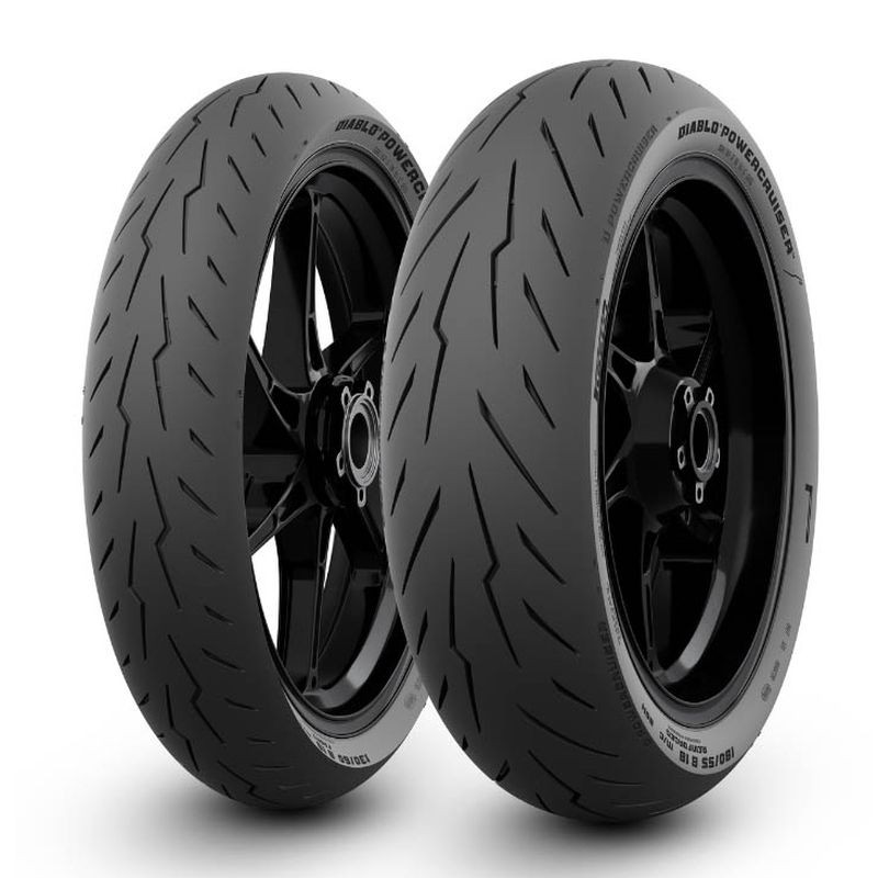 PIRELLI KOMPLET OPON 130/90B16 DIABLO POWERCRUISER REINF 73H TL M/C PRZÓD + 150/80B16 DIABLO