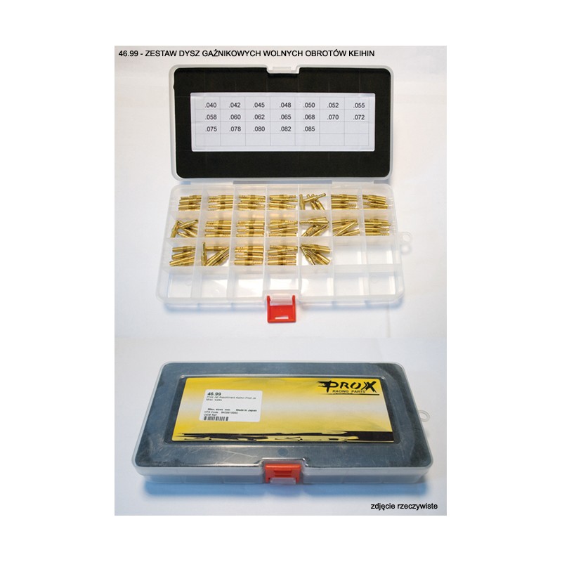 PROX ZESTAW DYSZ GAŹNIKOWYCH WOLNYCH OBROTÓW KEIHIN