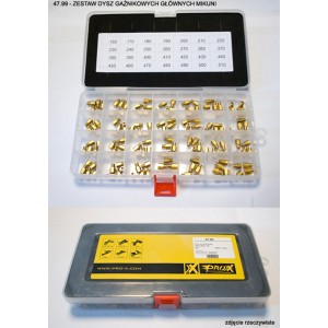 PROX ZESTAW DYSZ GAŹNIKOWYCH GŁÓWNYCH MIKUNI - Sklep Motoryzacyjny