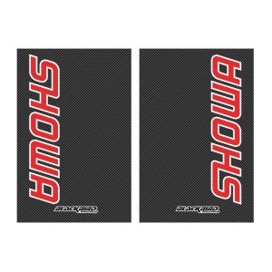 Komplet naklejek na teleskopy Showa-Carbon - Blackbird