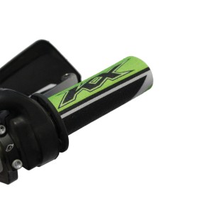 Nakładki ochronne na manetki Kawasaki F oraz H 22 - Zielony Czarny
