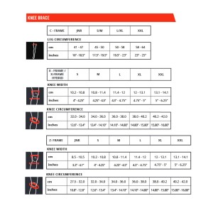 Ochraniacze stawu kolanowego Leatt C-Frame Knee Brace Junior
