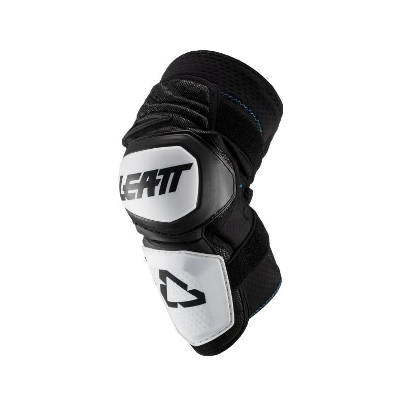 LEATT NAKOLANNIKI OCHRANIACZE KOLAN ENDURO KNEE GUARD WHITE/BLACK S/M