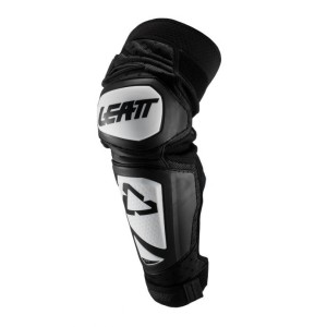 LEATT Nakolanniki Ochraniacze Kolan Ext Knee and Shin Guard Biały/Czarny S/M