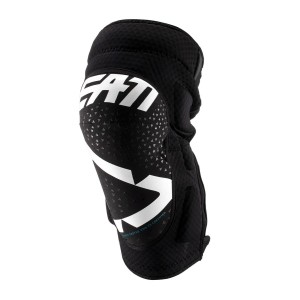 LEATT Nakolanniki Ochraniacze Kolan 3DF 5.0 Zip Knee Guard White/Black S/M