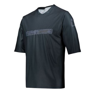 Koszulka rowerowa LEATT MTB 3.0 Jersey Black - rozmiar S