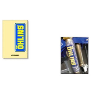 Naklejki na teleskopy Ohlins - Clear 2 sztuki | Blackbird