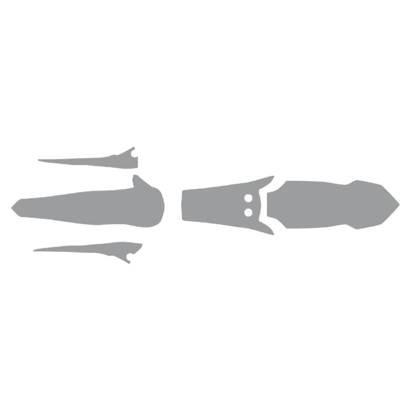 Okleina przeciwbłotna KTM SX/SXF '16-'18, EXC '17-'19 - Blackbird