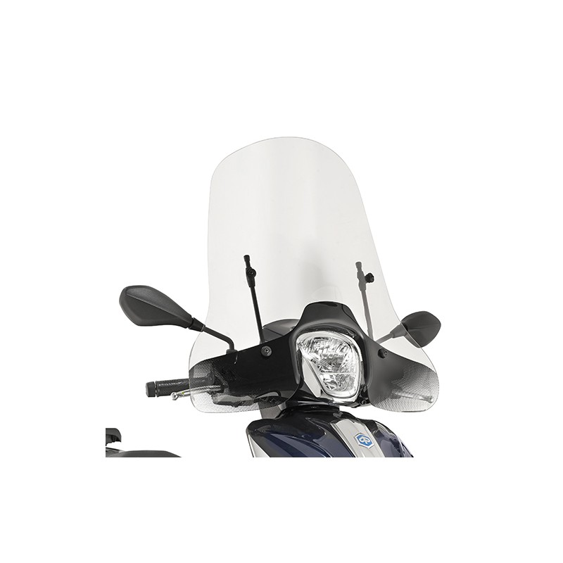 Szyba do Piaggio Medley 125-150 (16-19) 46,5 x 67 cm - Przezroczysta