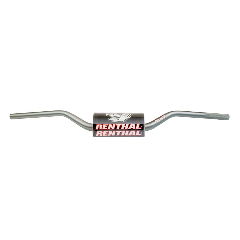 Kierownica Renthal 1,1/8 cala (28,6mm) MX Fatbar Handlebar Grey CR High/Ricky Johnson - Szary
