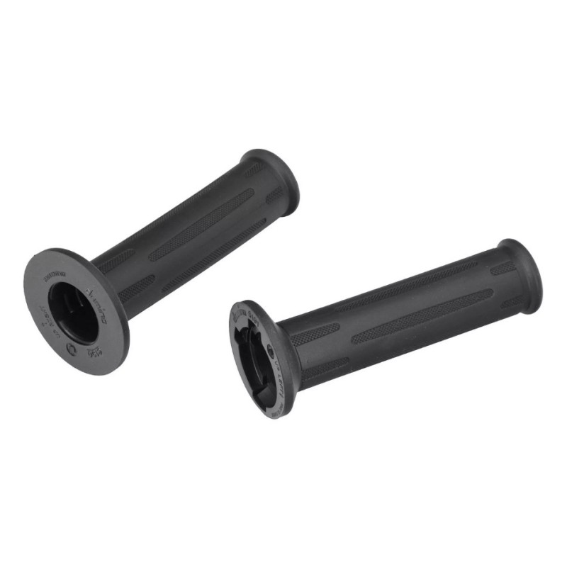 Gripy do manetek BMW 24+24mm, dł.122mm - Manetki do pojazdów z grzanymi manetkami i pokrętłem nawigacyjnym