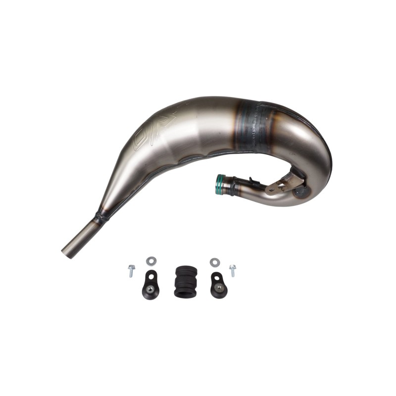 DYFUZOR OXA FACTORY 2025/08 - Tuba rezonansowa front exhaust pipe racing steel X8 KTM SX 125 '23-'25