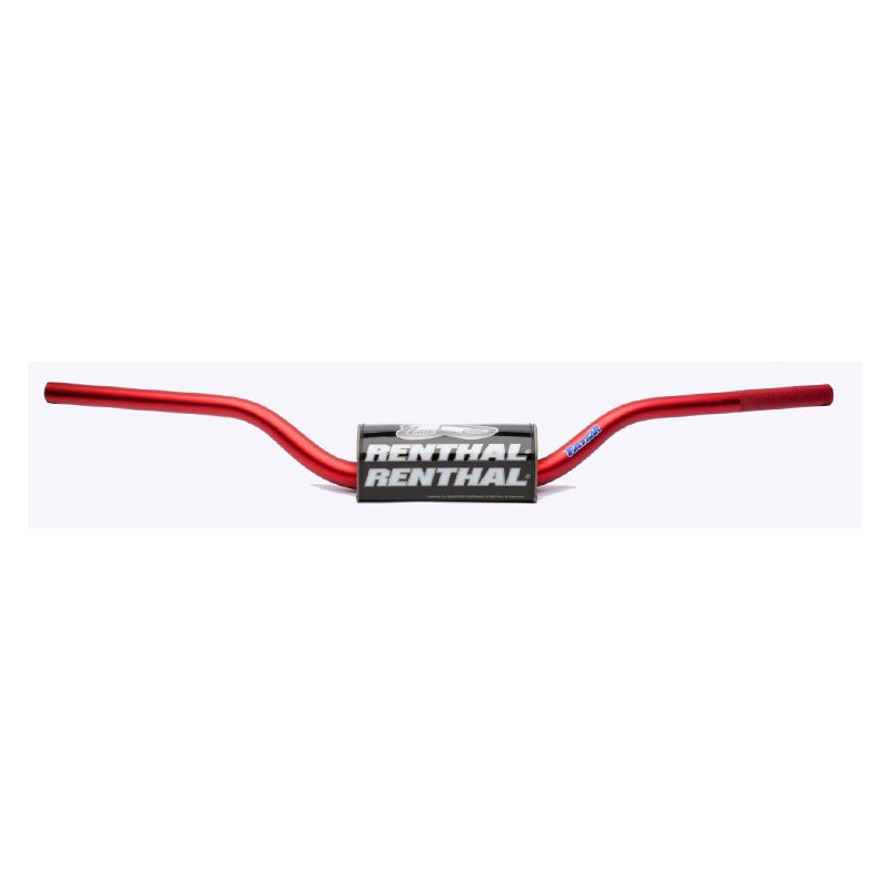 Kierownica Renthal 1,1/8 cala MX Fatbar Handlebars Red RC SX/SXF 06-09, Suzuki RM/RMZ 06-13