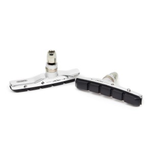 Klocki hamulcowe rowerowe V-Brake 72 mm Elvedes - Wyprzedaż, kolor srebrny