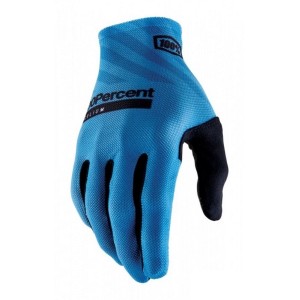 100 procent rękawice cross/enduro/mtb celium slate blue kolor niebieski/biały rozmiar m - oferta specjalna