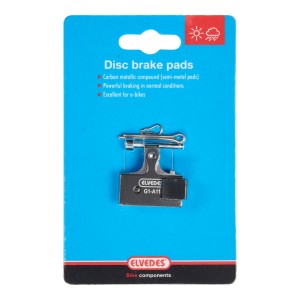 Klocki hamulcowe Elvedes Metaliczne Carbon do Shimano XTR BR-M9000, BR-M9020, BR-M987, BR-M988, BR-M985, XT BR-