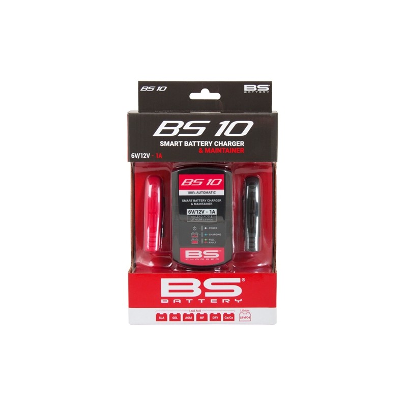 Ładowarka akumulatorów BS10 6V-12V - 12,8V Lithium (LiFePO4) - 1A do 20Ah