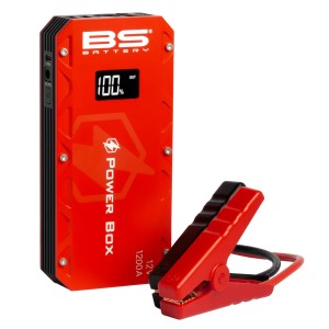 BS URZĄDENIE ROZRUCHOWE PB-02 (JUMP STARTER, POWERBANK, BOOSTER) 12000mAh (44.4Wh) (EL)