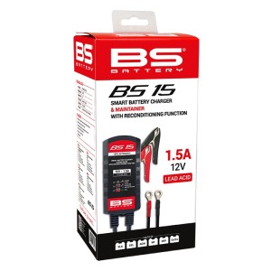 BS Ładowarka akumulatorów BS15 12V STD/AGM/GEL, 1,5A do 30Ah (EL) (700510)