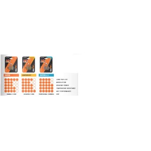 Klocki hamulcowe rowerowe MOTO-MASTER Sinter Sport Metalliczne